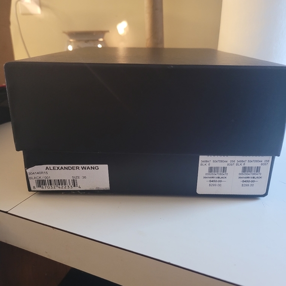 Alexander Wang black bandage wrap heels size 6 - Picture 13 of 13